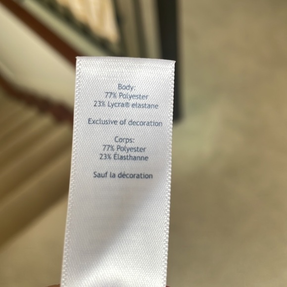 IVIVVA black tank top w/silver splatter - Picture 3 of 3